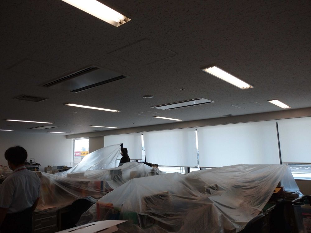愛知県某総合病院様　LED照明改修工事